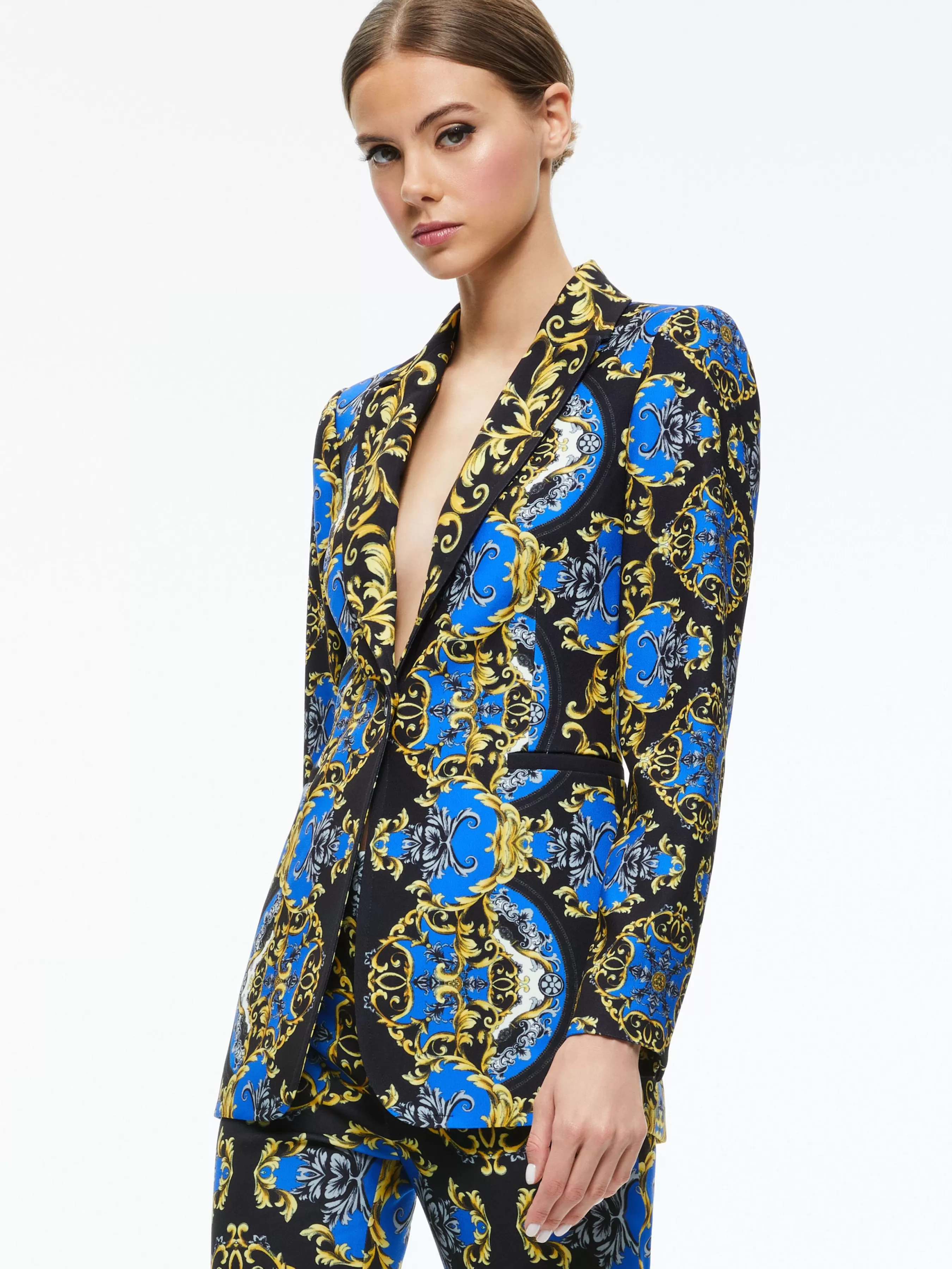 Alice and Olivia BREANN FITTED BLAZER