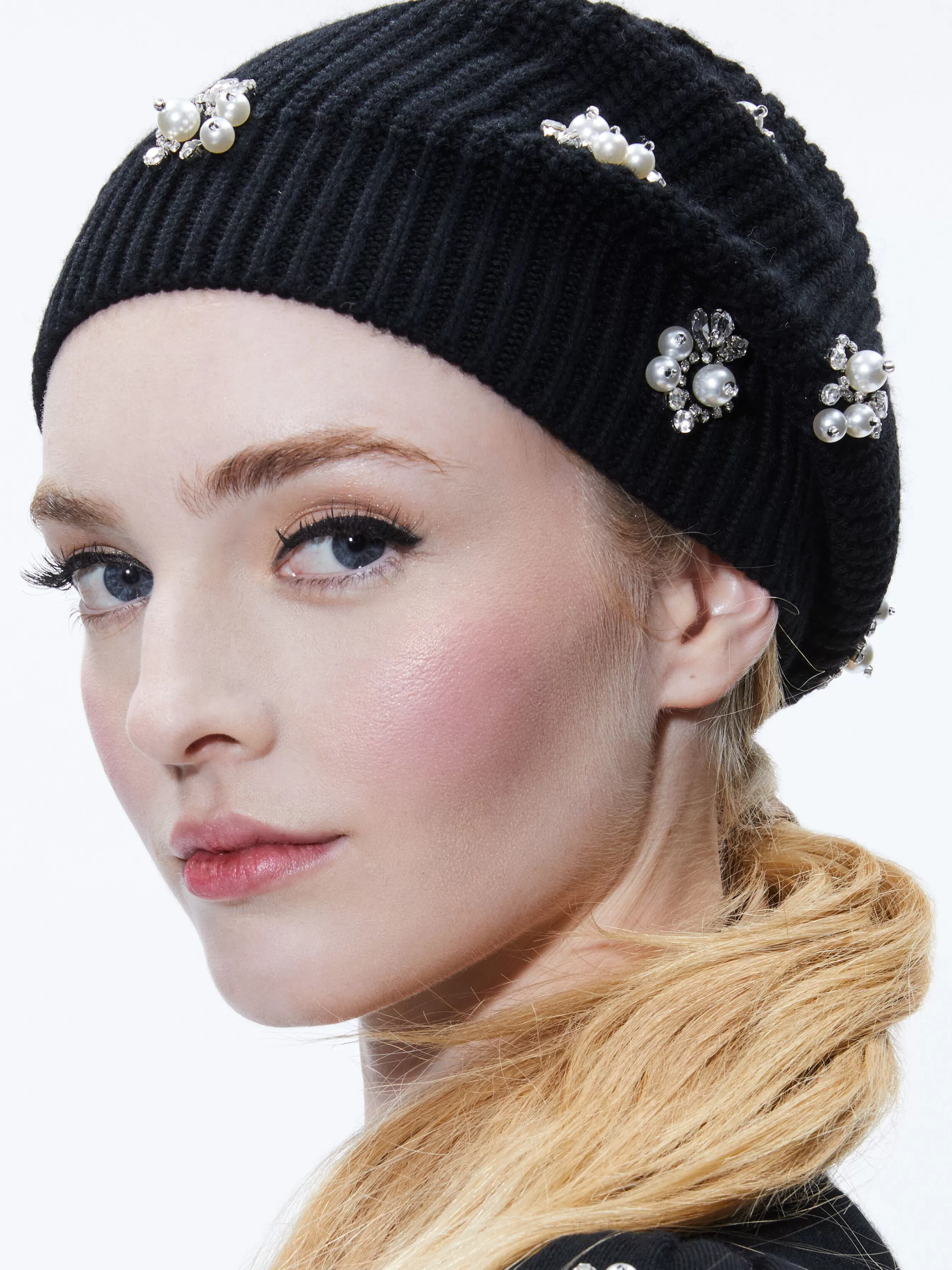 Alice and Olivia CHIRA SLOUCHY EMBELLISHED HAT