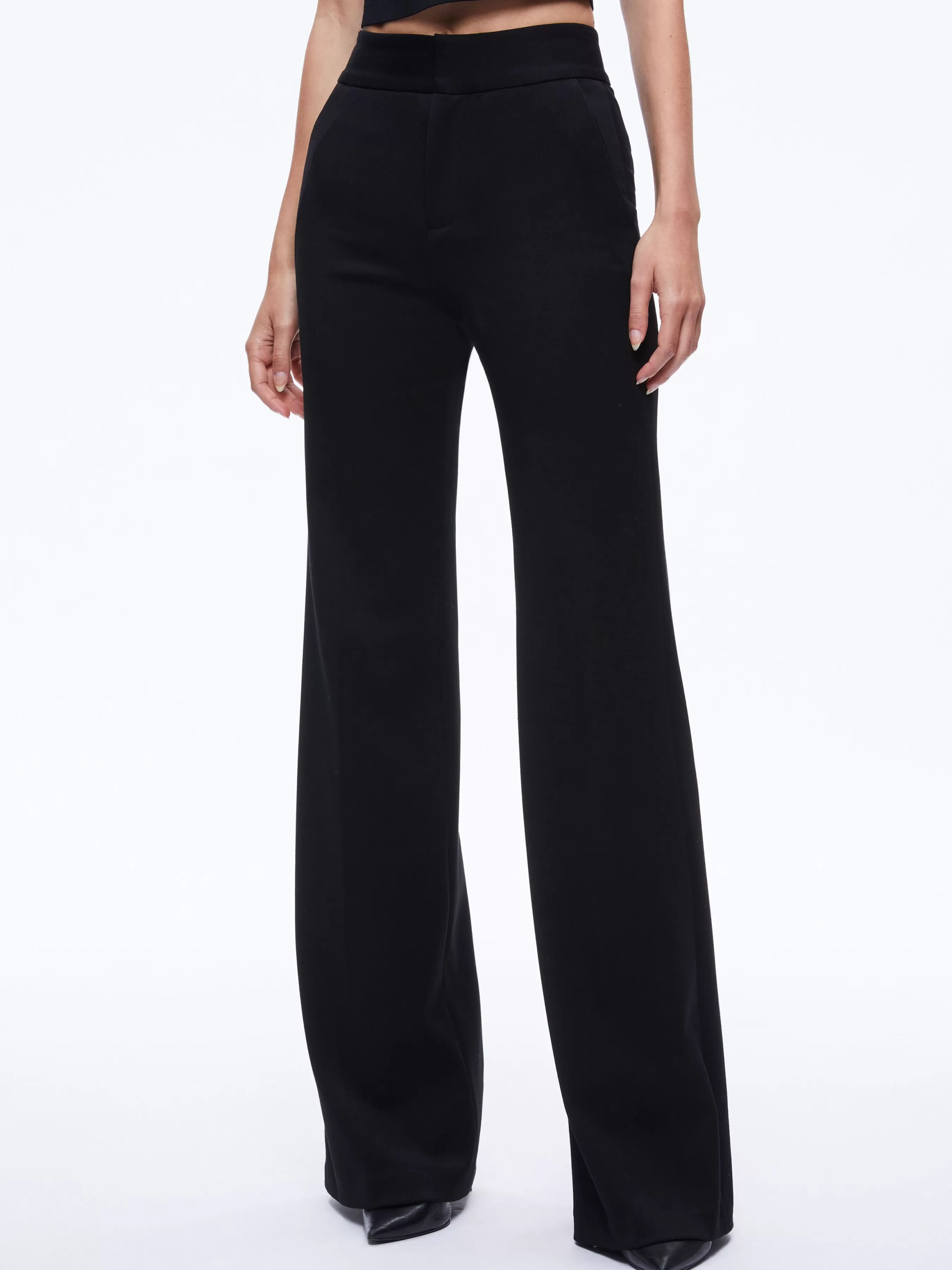 Alice and Olivia DEANNA HIGH WAISTED BOOTCUT PANT