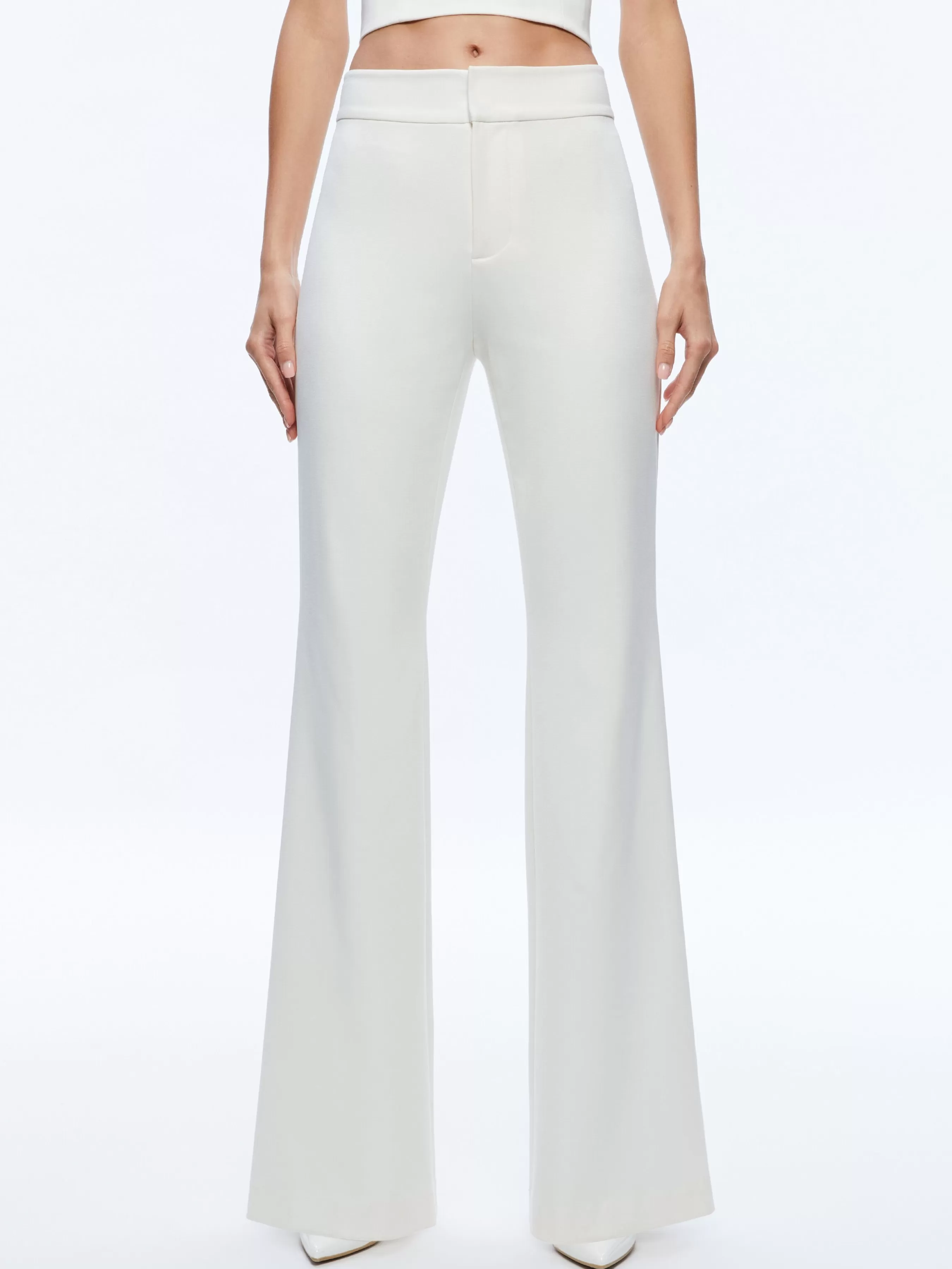 Alice and Olivia DEANNA HIGH WAISTED BOOTCUT PANT