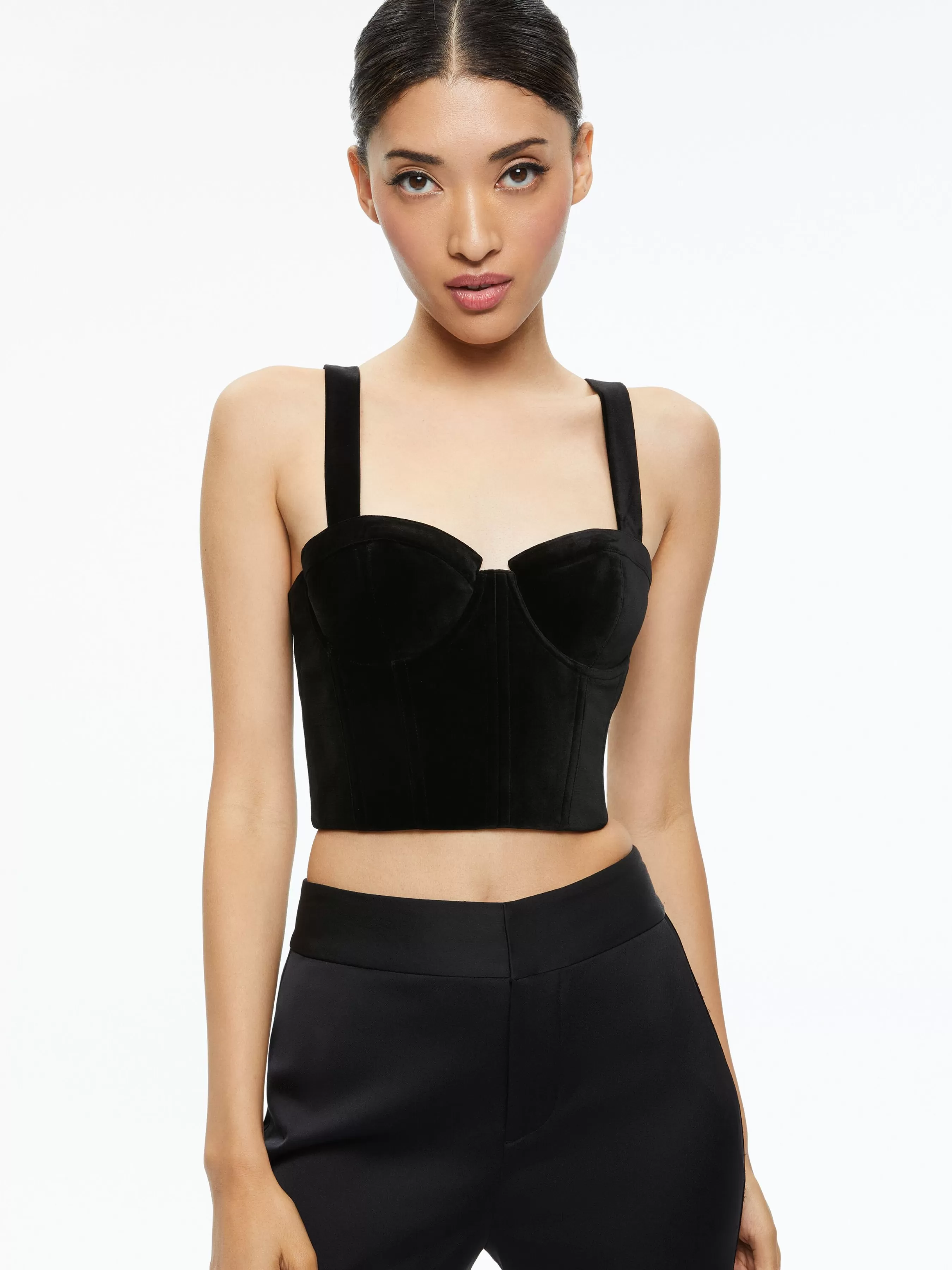 Alice and Olivia JEANNA BUSTIER TOP