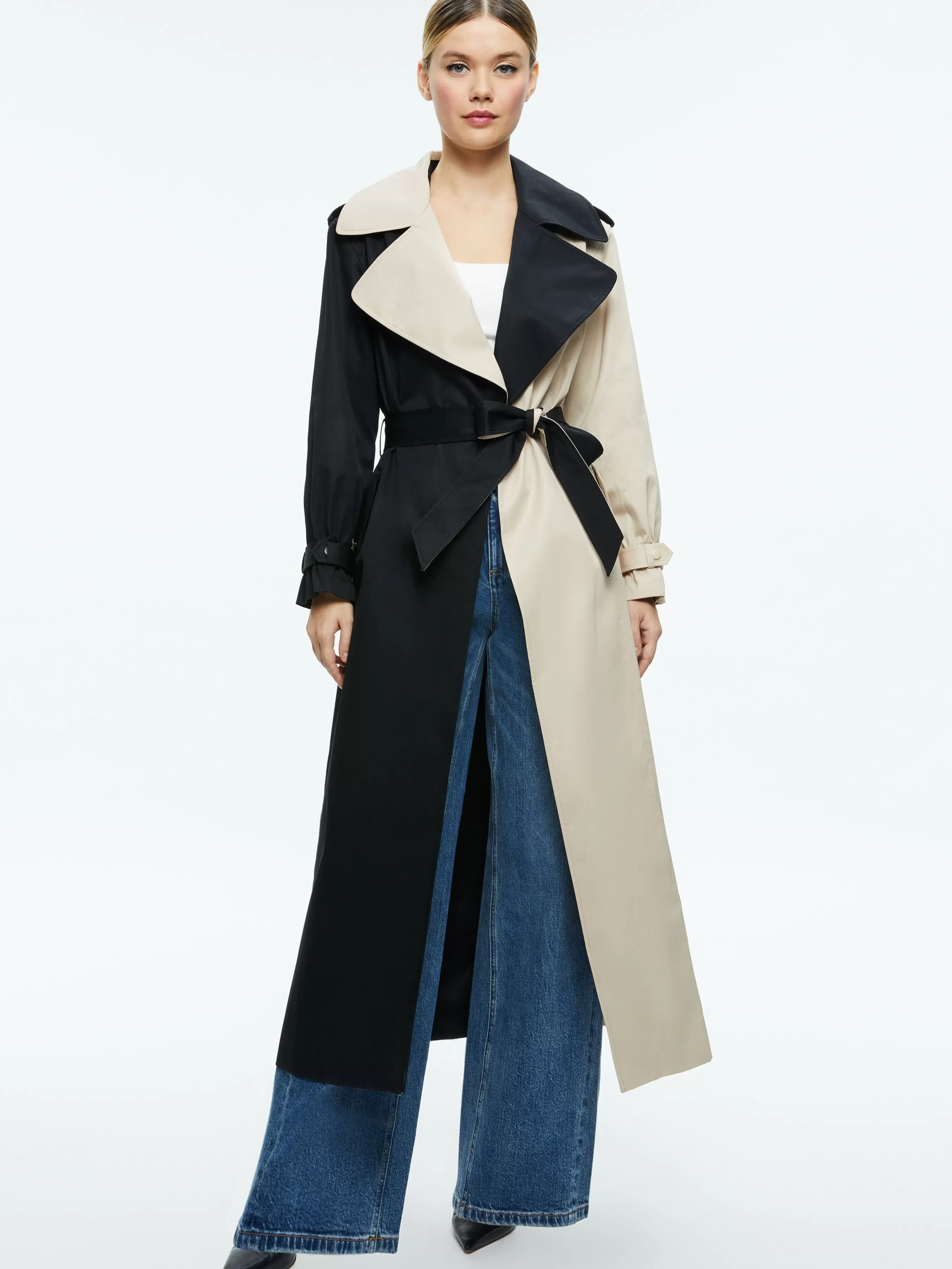 Alice and Olivia NEVADA TRENCH COAT