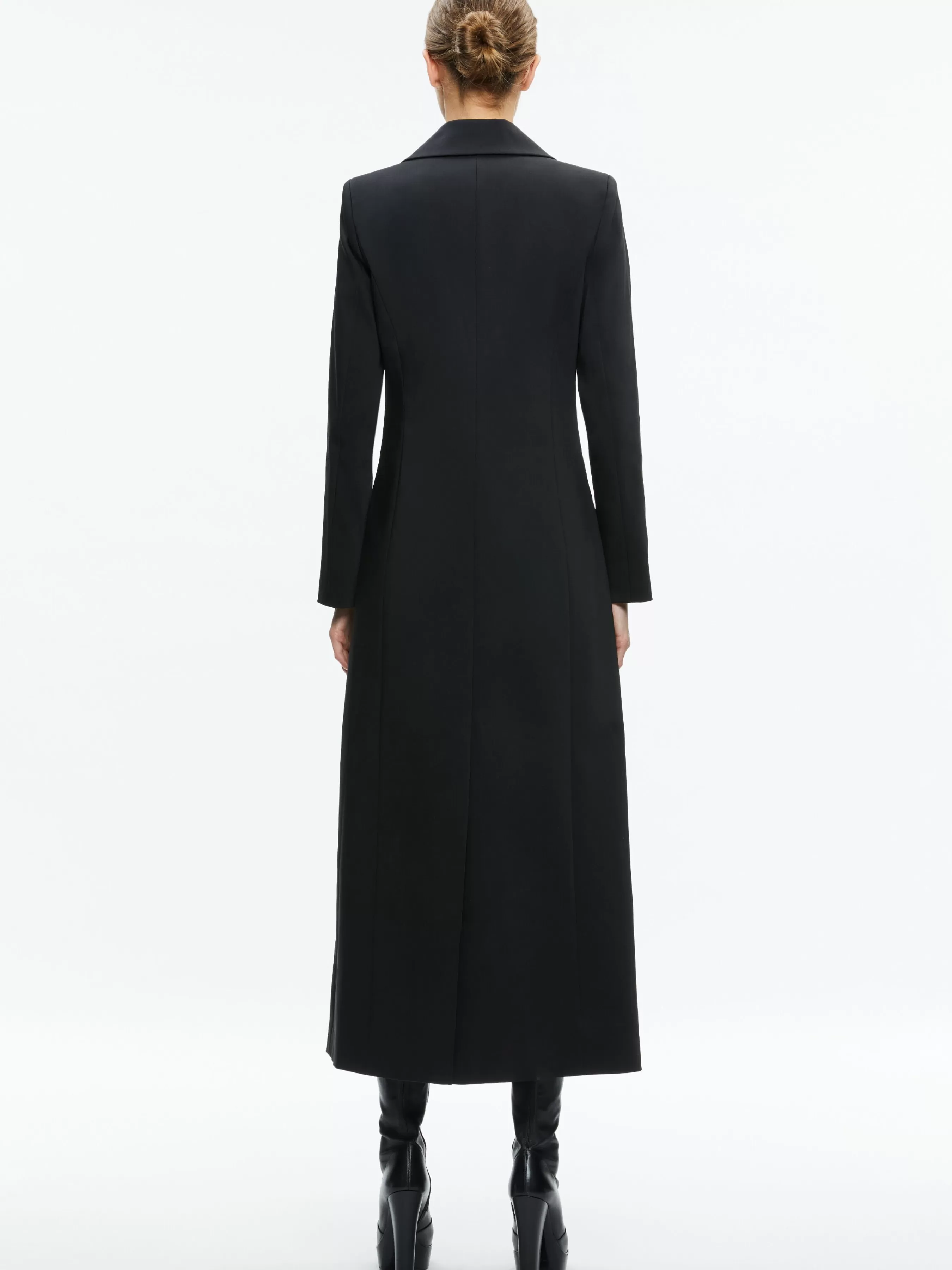 Alice and Olivia THEO NOTCH COLLAR COAT