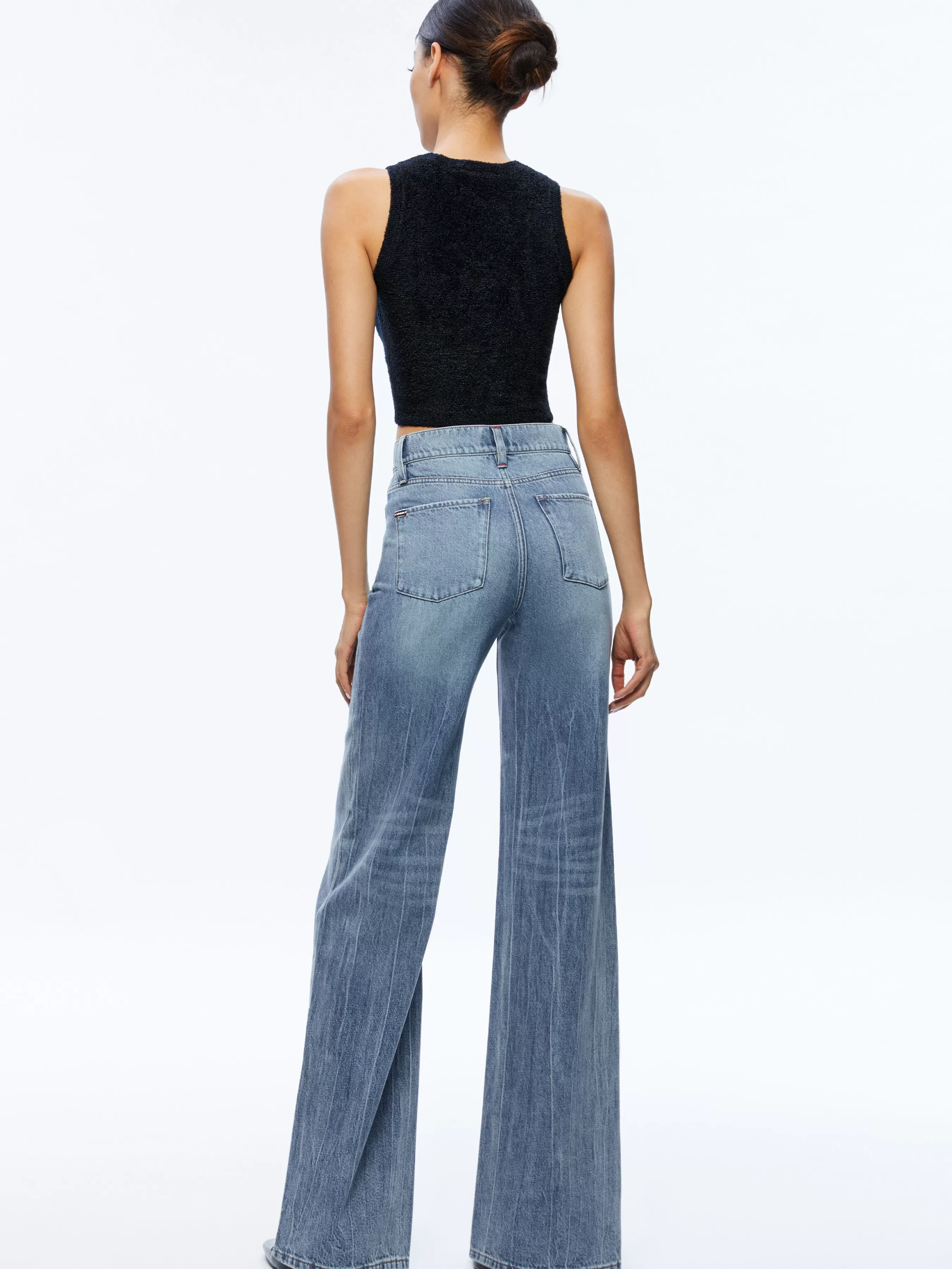 Alice and Olivia WEEZY FULL LENGTH JEAN